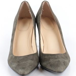 Olive green Calvin Klein heels